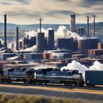 how did railroad technology improve profits for companies