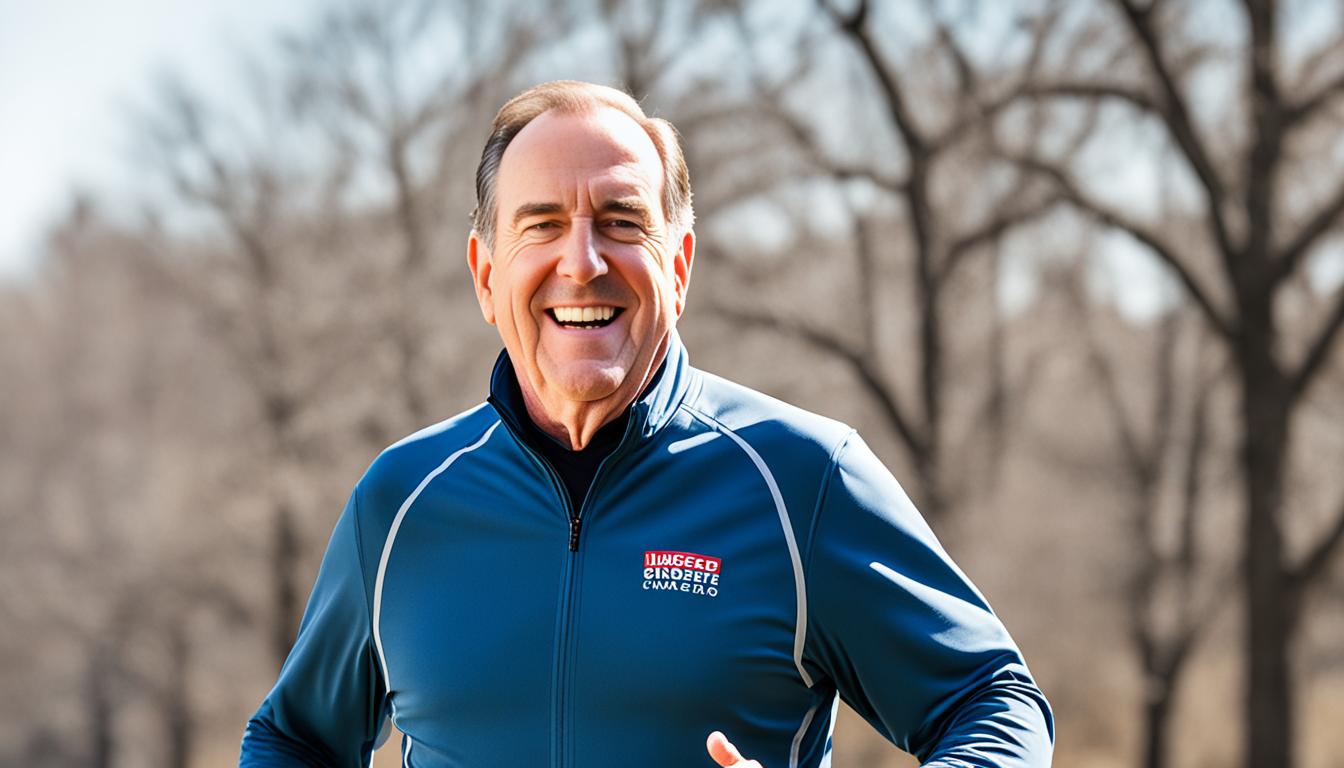 how did mike huckabee lose weight